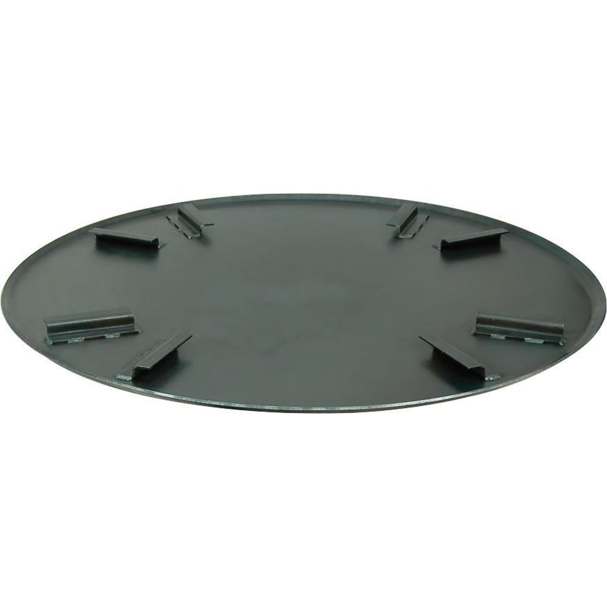 Marshalltown Z-Clip Power Trowel Pan - 36in., 10-Ga. Steel, Beveled Edges, Model# PAN36-4C
